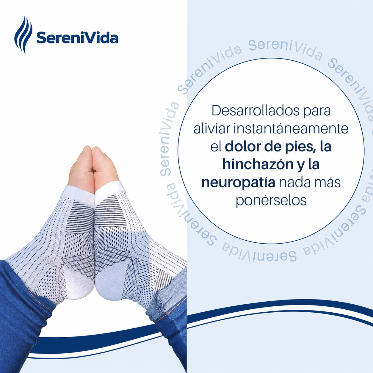 Medias De Compresión NeuroPress™ By SereniVida (Oferta 2x1)